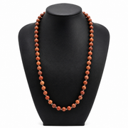 Red jasper office wear necklace